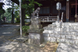 多田神社 狛犬 左